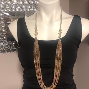 Multi Strand Beaded Necklace